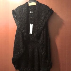Love Token Rabbit Fur Vest
